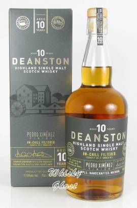 Deanston 10 Jahre Pedro Ximenez Finish 57,5% Vol. 0,7 Liter - Bild vergrößern