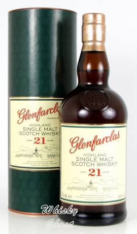 Glenfarclas 21 Jahre 43% Vol. 0,7 Liter - Bild vergrößern