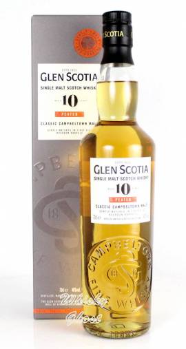Glen Scotia 10 Jahre Peated 46% Vol. 0,7 Liter - Bild vergrößern