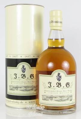 J.B.G. 2010 / 2013 Bourbon Cask 43% Vol. 0,7 Liter - Bild vergrößern