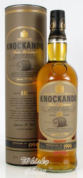 Knockando 18 Jahre 1994 43% Vol. 0,7 Liter - Bild vergrößern