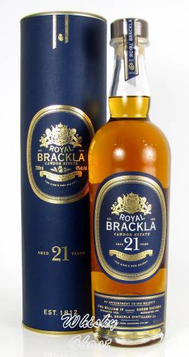 Royal Brackla 21 Jahre 40% Vol. 0,7 Liter - Bild vergrößern