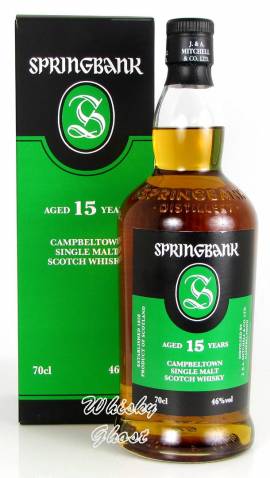 Springbank 15 Jahre 2018 18/375 46% Vol. 0,7 Liter - Bild vergrößern